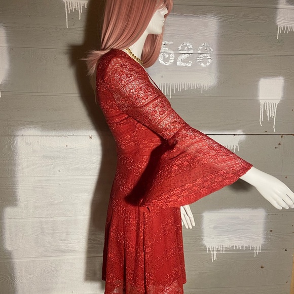 AS U WISH Red Dress - Picture 3 of 5